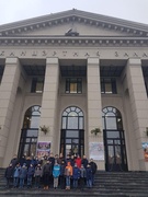 Хор мальчиков. Выступление на сцене Белорусской государственной филармонии.