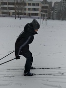 ГУО СШ30 встретила первый снег!