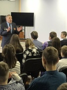 Встреча учащихся с ветераном войны в Афганистане