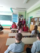 Профилактическая беседа ИДН Лельчицкого РОВД Хомутовскай А. А. с учащимися