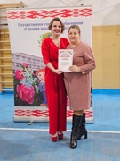 Торжественная линейка, посвящённая началу ІIІ четверти