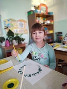 Маляванне "Навагодні вянок"