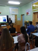 Беседа по профориентации с участием представителя ГГУ им. Ф. Скорины