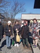 В рамках шестого школьного дня учащиеся 9 класса приняли активное участие в акции "Твори добро"