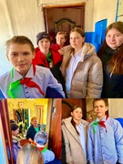 Акция «Забота», поздравление с 8 Марта педагогов-ветеранов, 07.03.2025 г.