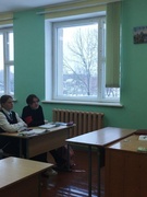 Сустрэча навучэнцаў з медыцынскім работнікам