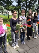 Митинг, посвященный Дню всенародной памяти жертв Великой Отечественной войны и геноцида белорусского народа с возложением цветов к памятнику и обелиску павшим героям