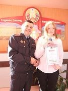 Учащаяся нашей школы, Янченко Вероника награждена дипломом 1 степени Буда-Кошелевского РОВД за участие в районном конкурсе рисунков и плакатов "Дети против наркотиков".