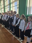 Торжественная линейка посвящённая началу 4 четверти 2025\2026 учебного года