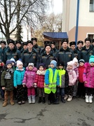 Целевая экскурсия в Пожарную аварийно-спасательную часть №2 г. Гомеля с воспитанниками старшей группы