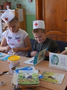 Детская площадка "НЕСКУЧНЫЕ КАНИКУЛЫ"05.07.2018 «Книжкина больница»