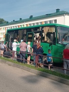 Отъезд группы детей на оздоровление в ДРОЦ "Лесная поляна"