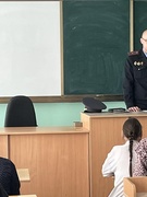 Безопасные каникулы. Встреча с представителем Копыльскогог РОВД