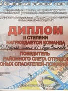 Слет отрядов юных спасателей -пожарных