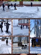 11.01.2022 Акция "Уберем снег вместе!"