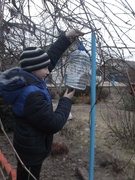 Акцыя "Яны засталіся зімаваць - мы ім будзем дапамагаць"