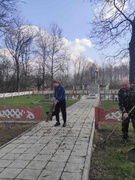 Акция "Чистый памятник"