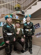В ГУО "Дошкольный центр развития ребенка г.Буда-Кошелево" прошла акция "С праздником, дорогие мужчины!"