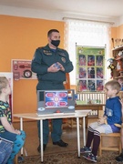 Открытие серии весенних игр "Кто хочет стать пожарным"