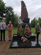 Час памяти посвящённый "Дню всенародной памяти жертв ВОВ и геноцида белорусского народа - 22 июня"