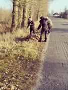 Уборка закреплённой территории 01.11.2021г.