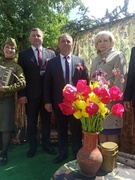 Работа  фотозоны в городском  парке г. Петрикова 09.05.2024