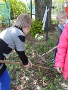 Уборка воинских захоронений