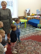 Открытое занятие в 1-й младшей группе №2. Чтение потешки "Пошел котик на торжок".