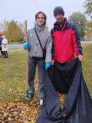 Дзень бацькі на суботніку!