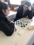 Первенство " сельских отделений ФСК "Урожай"  по шашкам.