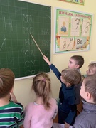 Занятия с будущими первоклассниками