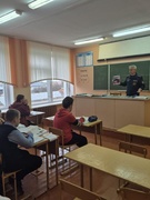 Фотоотчет профориентационной встречи с Кравченко С.М.