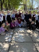Конкурс рисунков на асфальте «Мирное небо над Беларусью»