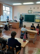 Профилактическая беседа с инспектором РОЧС