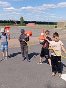 Вечерняя игровая площадка