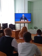 Первый урок с Президентом для учащихся 10-11 классов