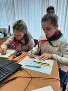 23.03. 2021 Встреча председателей районной детской палаты Октябрьского РС ОО"БРПО