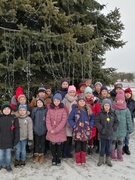 ВОСЬМОЙ ДЕНЬ В ЗИМНЕМ ПРИШКОЛЬНОМ  ЛАГЕРЕ "СНЕГОВИЧОК"