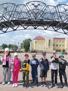 "День безопасности дорожного движения" в лагере "Весёлые ребята"