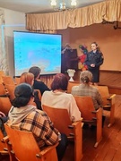 В рамках Единого школьного дня инспектором ИДН была проведена беседа с педагогами и учащимися учреждения