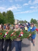 Мітынг "Захаваем у сэрцах агонь Перамогі"