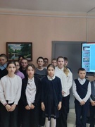 13 апреля в нашей школе прошел информационный час, приуроченный к памятной дате — Международному дню освобождения узников фашистских концлагерей