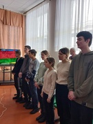 Линейка, посвященная окончанию II четверти