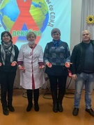 Акция «СПИД – чума века», приуроченную к Всемирному дню борьбы со СПИДом. Беседа «Молодёжь выбирает здоровье», посвященная Всемирному дню борьбы со СПИДом