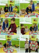Весеннее панно «Окно в природу: весна-красна» с воспитанниками разновозрастной группы от 2 до 6 лет