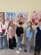 Наши активные каникулы! Посещение картинной галереи им.Е.Е.Моисеенко