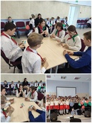 Участие в районном этапе республиканского пионерского патриотического фестиваля 'Огонек приглашает друзей!