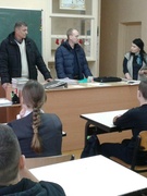 Профориентация, встреча с представителями УО "Рогачевский ГПТКС"