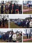 Участие в областной патриотической акции "Я за тебя сердцем, Беларусь!"