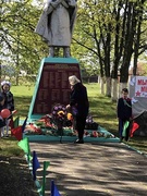 Участие в митинге, посвященному Дню Победы